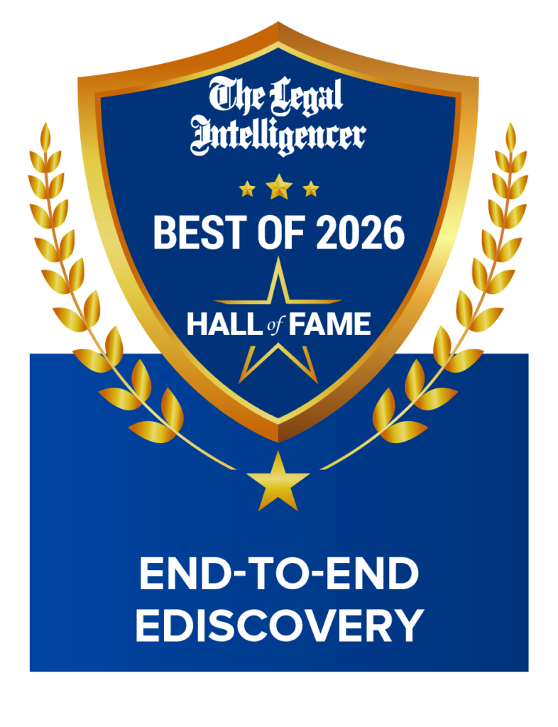 Everest Discovery – The Legal Intelligencer Best of 2026 Hall of Fame Award for End-to-End eDiscovery